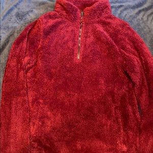 Sherpa quarter zip with pockets!!!